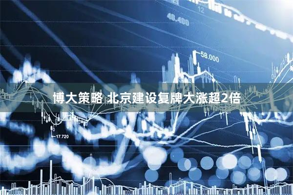 博大策略 北京建设复牌大涨超2倍