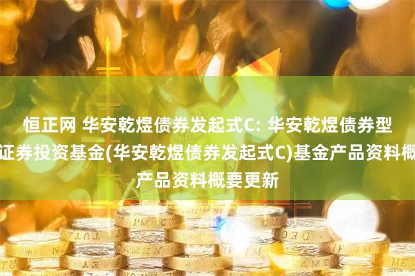 恒正网 华安乾煜债券发起式C: 华安乾煜债券型发起式证券投资基金(华安乾煜债券发起式C)基金产品资料概要更新