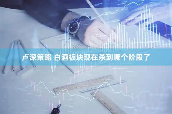 卢深策略 白酒板块现在杀到哪个阶段了